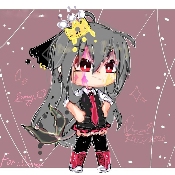 Hình ảnh Sammy chibi cute ngộ nghĩnh