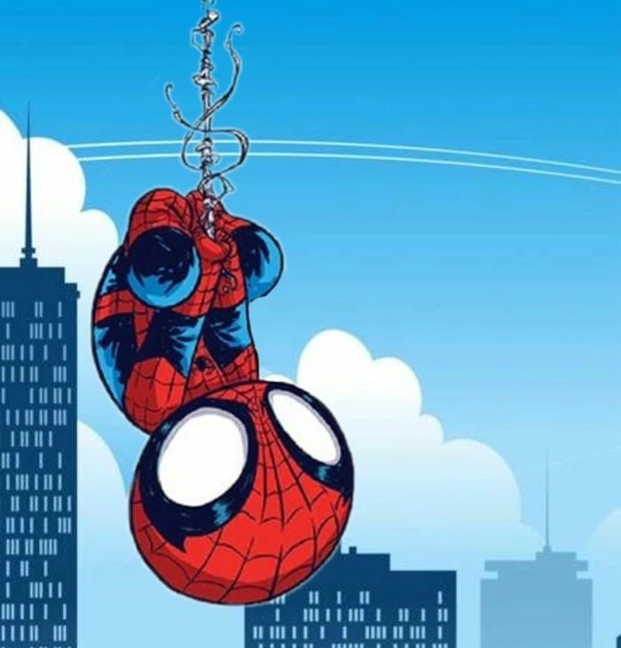 Hình ảnh Spider Man chibi chất lượng cao