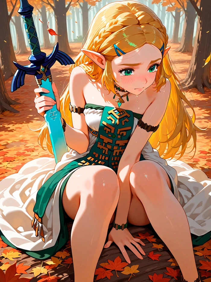 Hình ảnh cô gái cute anime dịu dàng