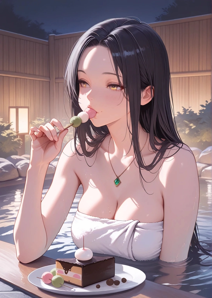 Hình ảnh gái anime cute đậm chất lãng mạn