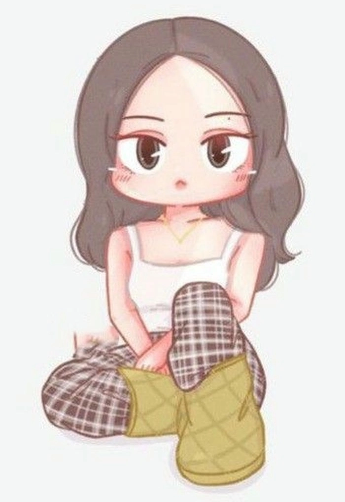 Hình chibi Jisoo BLACKPINK ngọt ngào