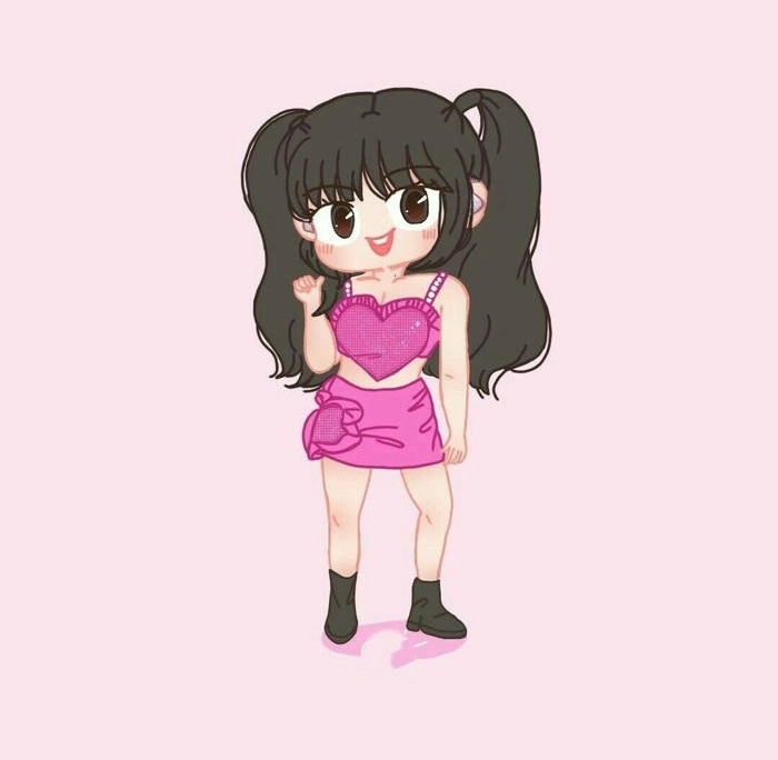 Hình chibi Jisoo đáng yêu hết nấc