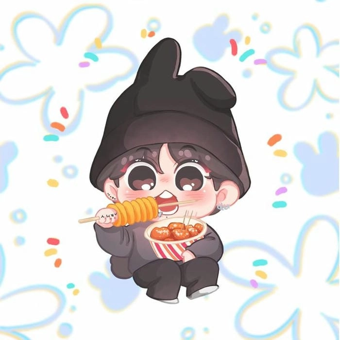 Hình chibi Jungkook đẹp trai