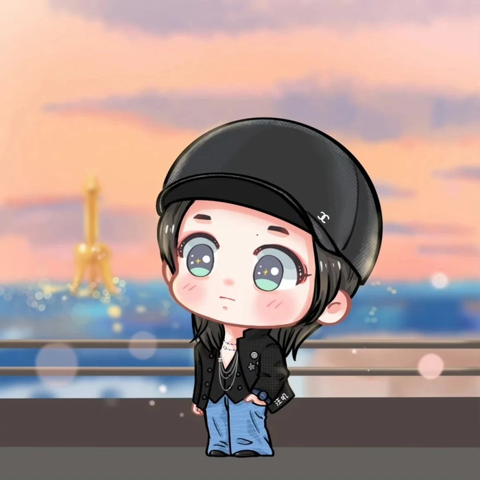 Hình chibi Vương Nhất Bác tinh nghịch mà ngầu