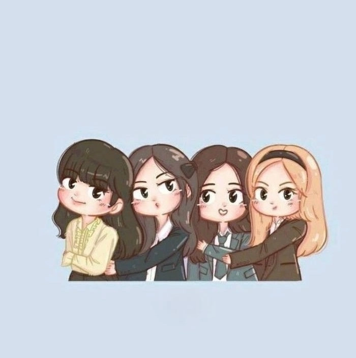 Hình chibi dễ thương của BlackPink