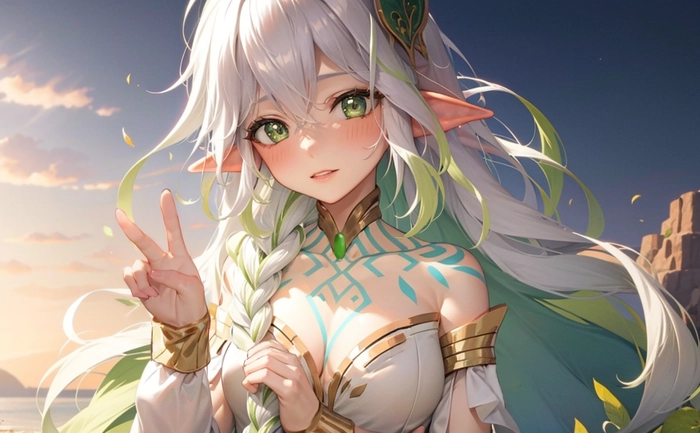 Hình fanart nghệ thuật Rukkhadevata