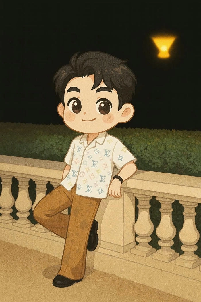 Hình hiếu thứ hai chibi phong cách