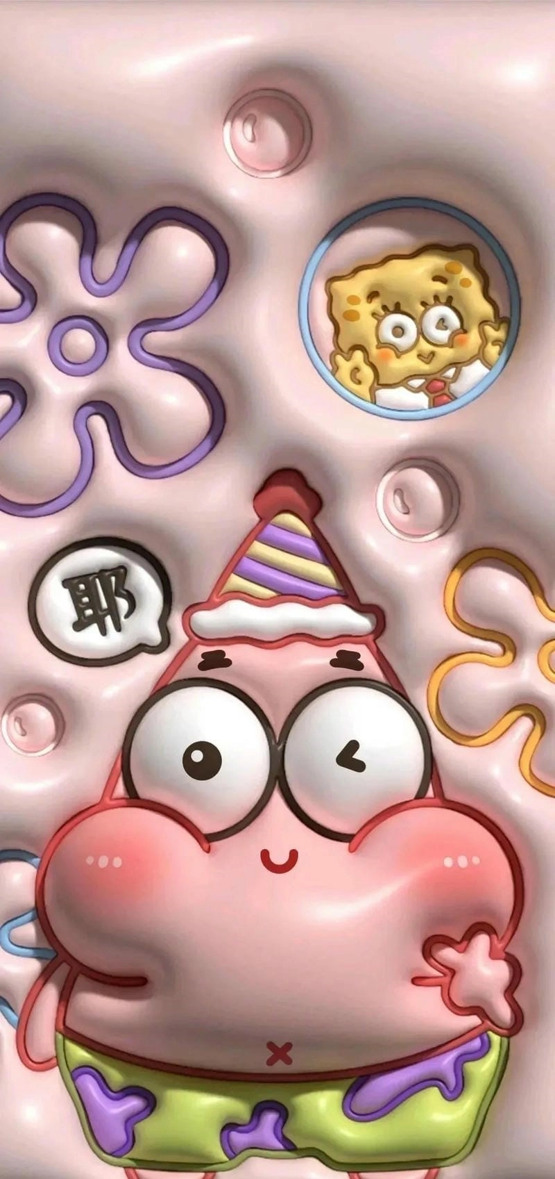 Hình nền 3D cute ngầu cho ĐT