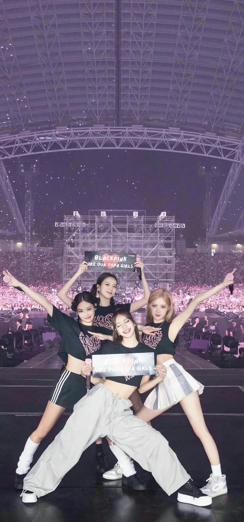 Hình nền Blackpink cute anime đáng yêu