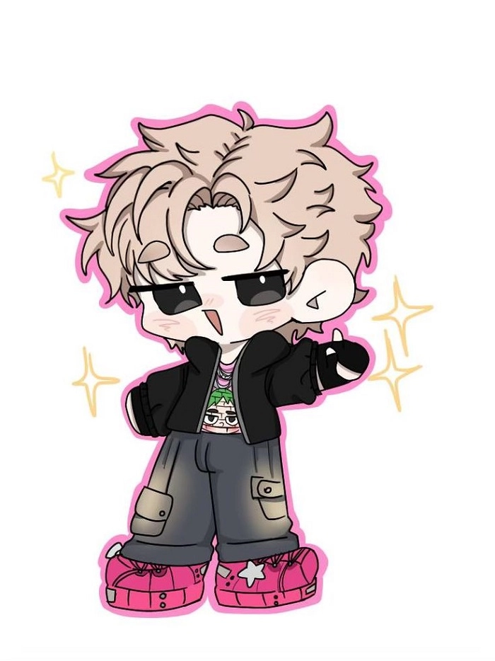 Hình nền Captain Boy chibi chất