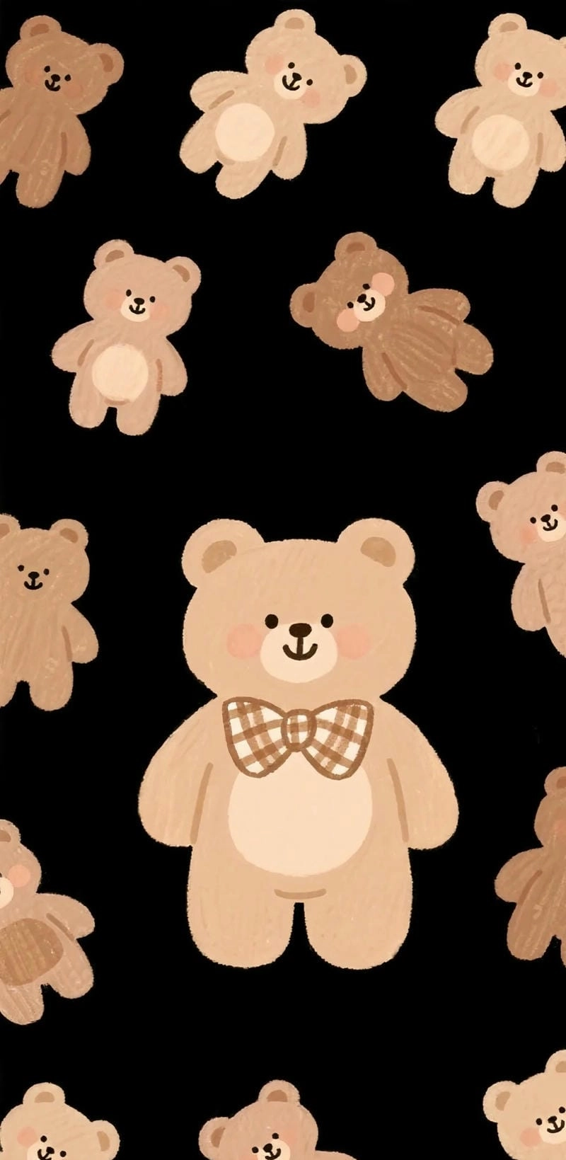 Hình nền Gấu Bông cute hoạt hình