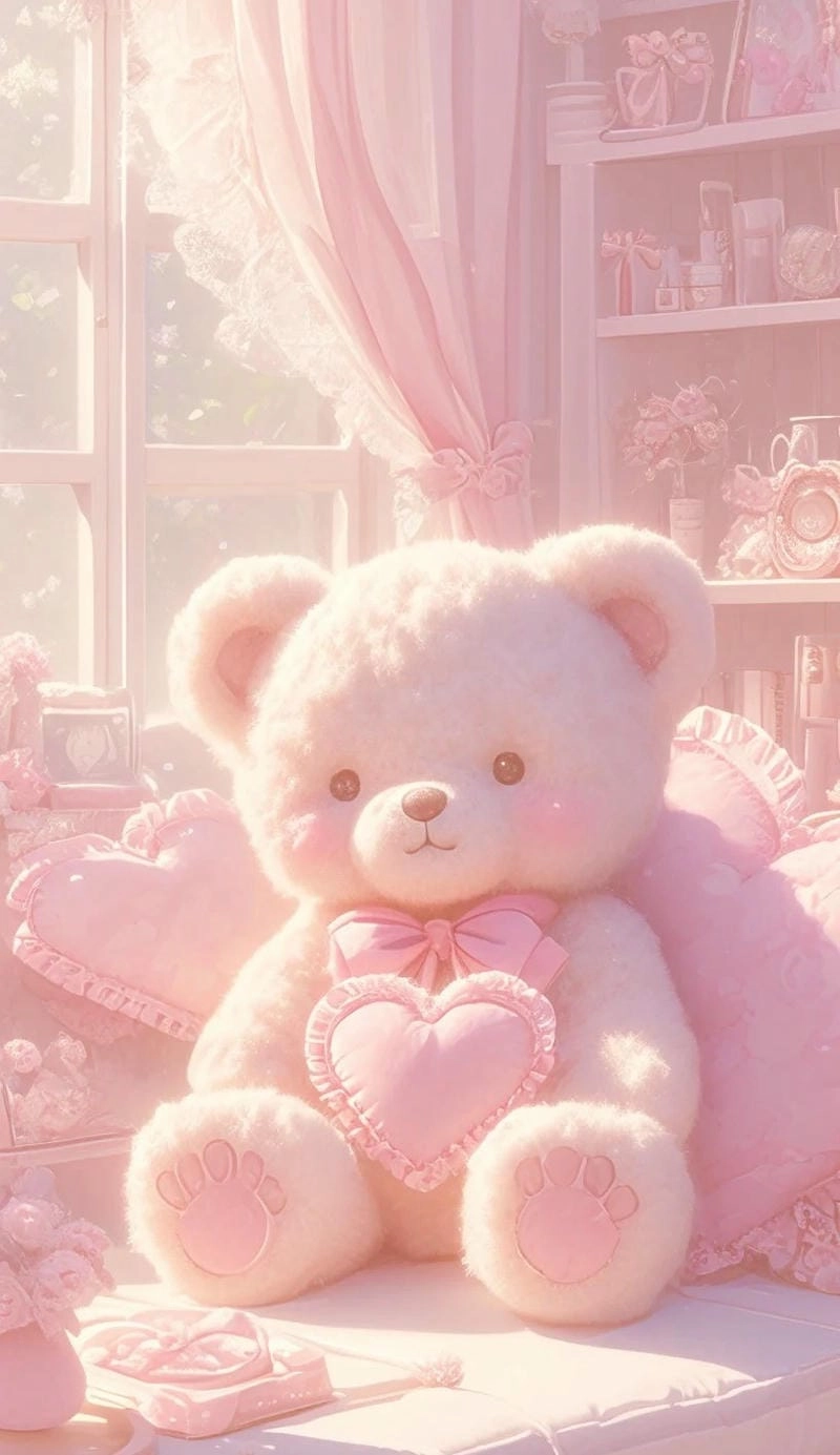 Hình nền Gấu Bông dễ thương cho teen