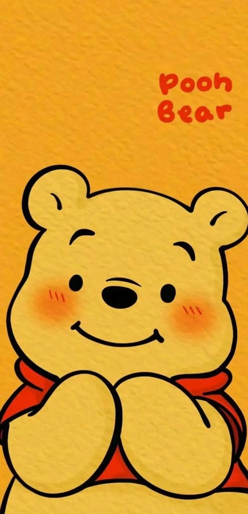 Hình nền Gấu Pooh tạo động lực cute