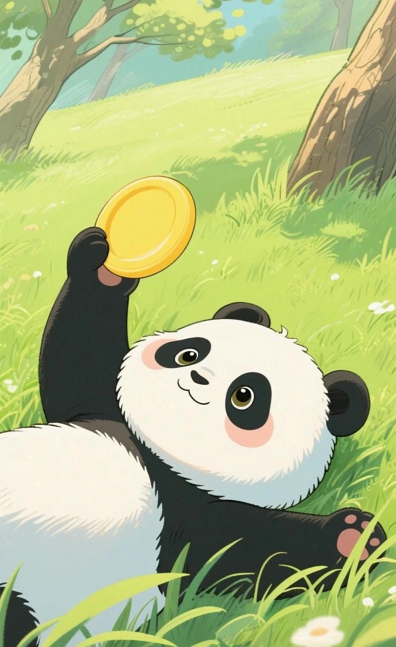 Hình nền Gấu Trúc dễ thương 3D