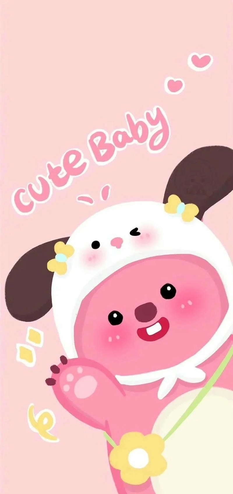 Hình nền Loopy cute đơn giản nhưng cuốn hút