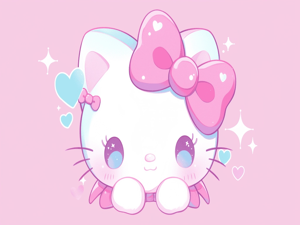 Hình nền PC màu hồng cute đẹp mắt