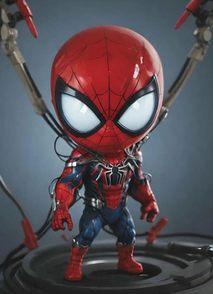Hình nền Spider Man chibi cute