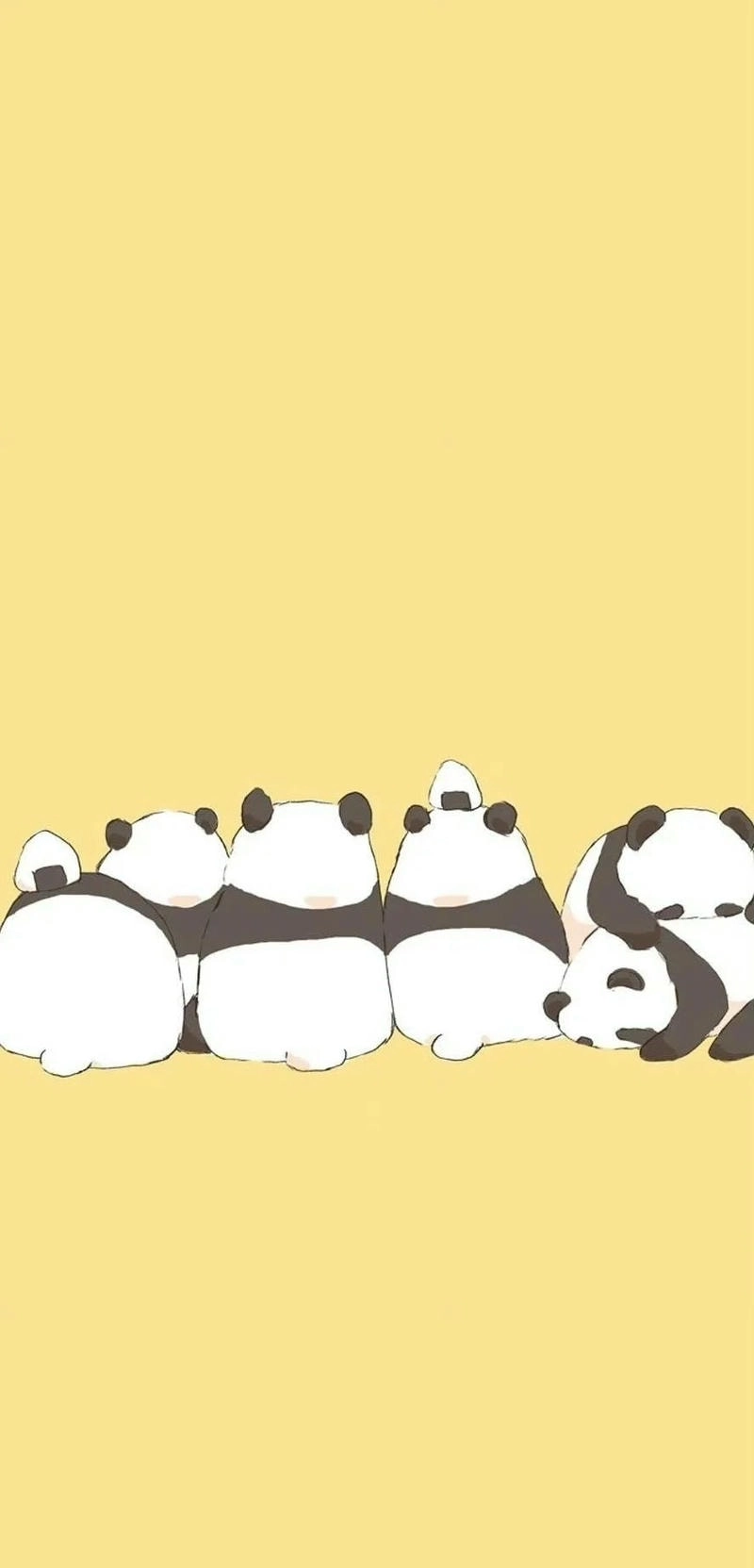 Hình nền con Gấu Trúc cute cho đt