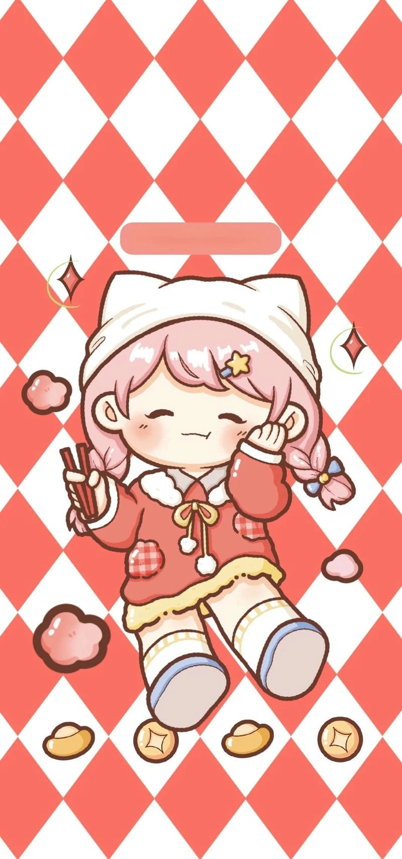 Hình nền cute Tết dễ thương