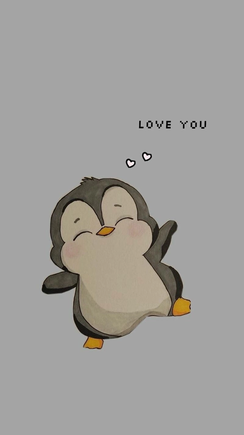 Hình nền cute có chữ Hàn Quốc