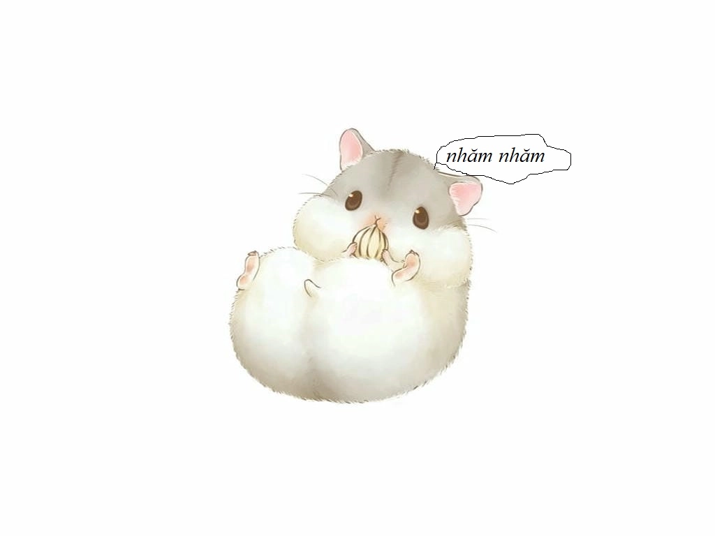 Hình nền cute có chữ dành cho máy tính