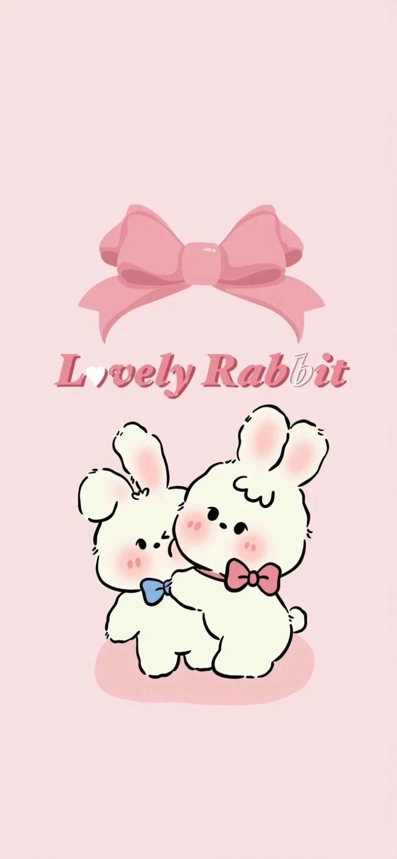 Hình nền cute màu hồng cho nữ