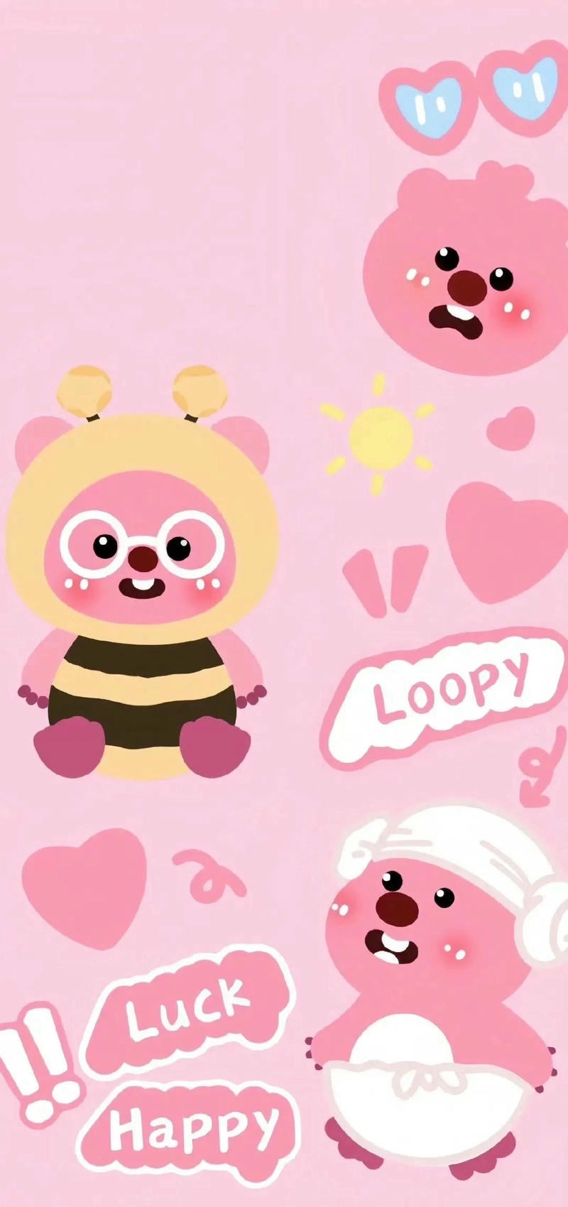 Hình nền đẹp Loopy cute cho màn hình khóa