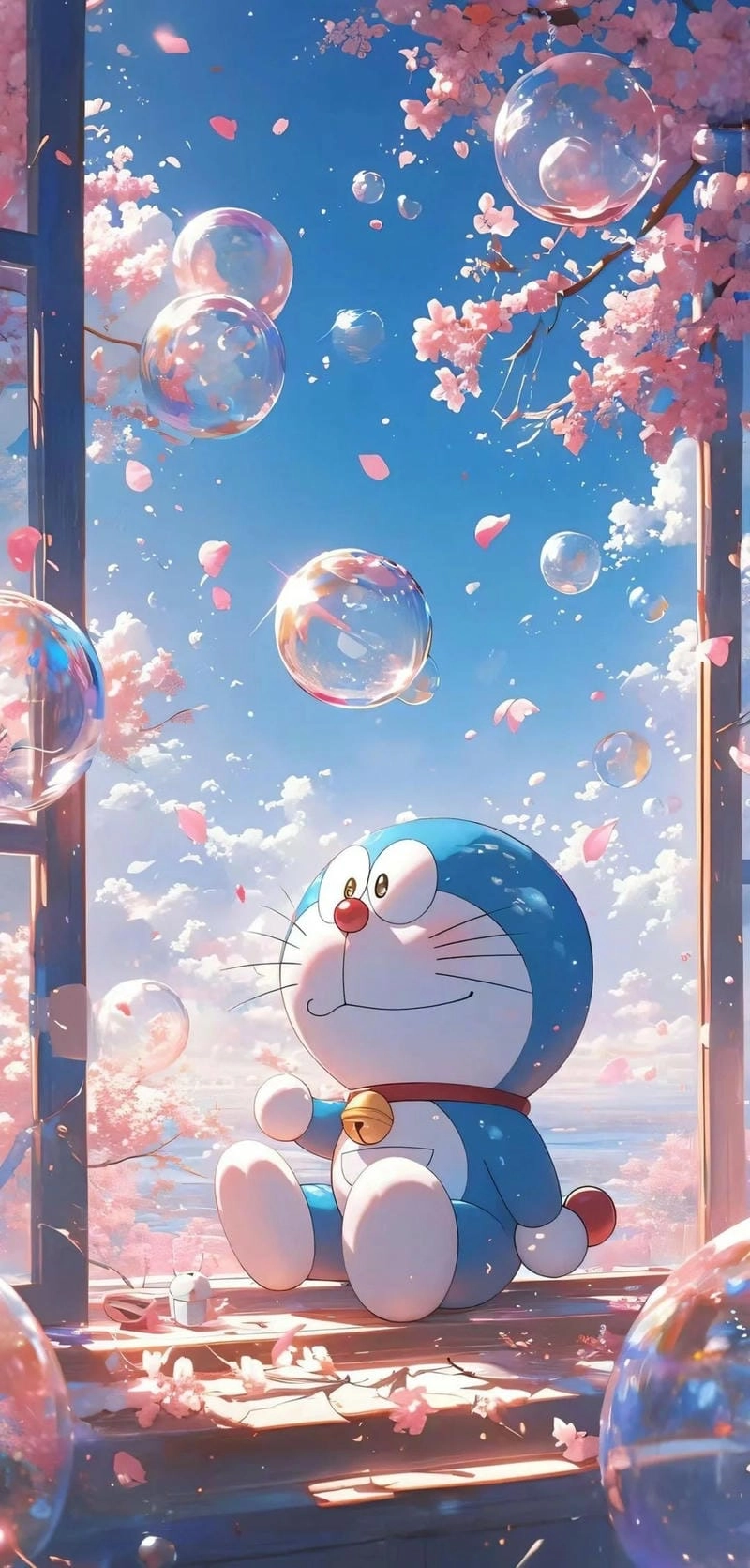 Hình nền điện thoại Doremon cute siêu xinh