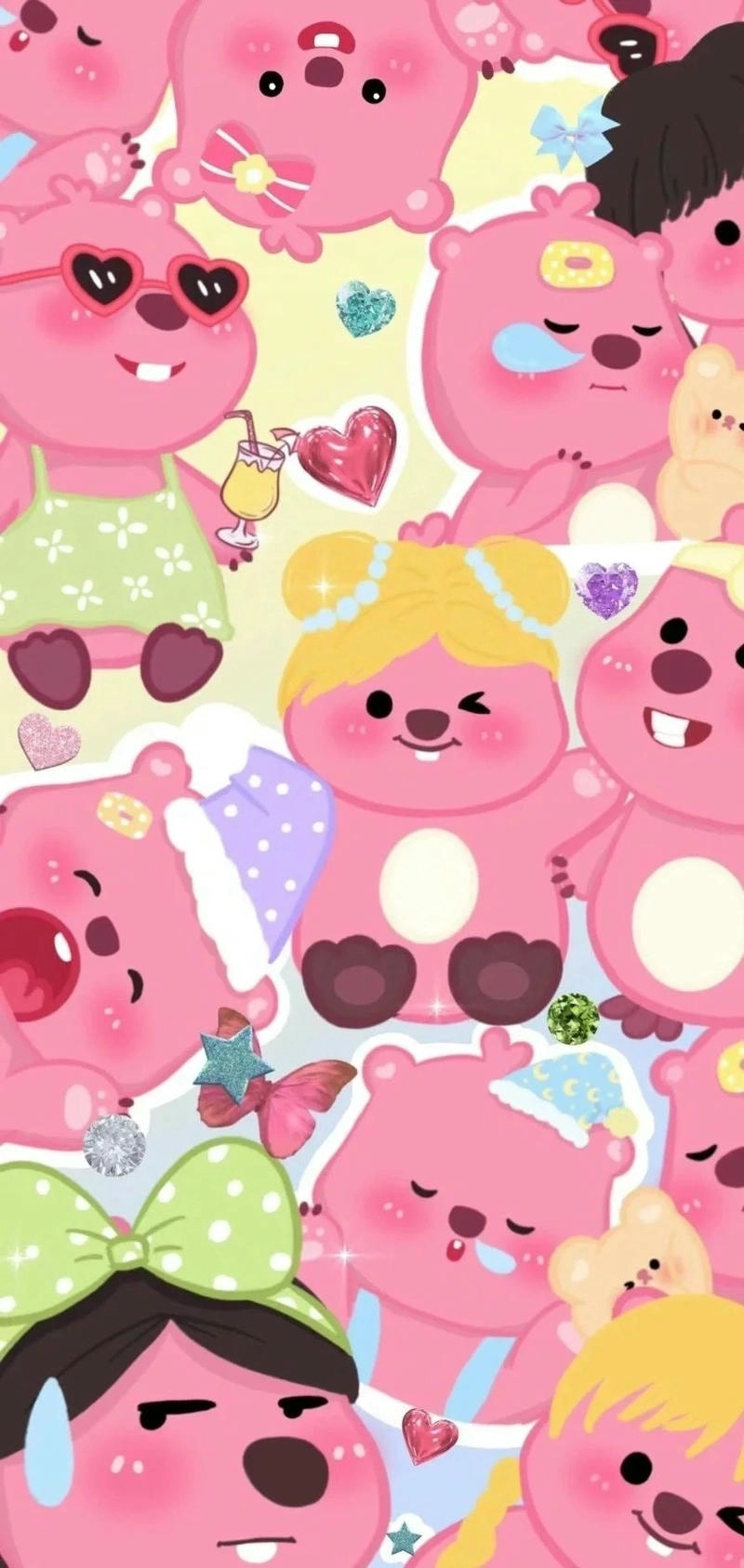 Hình nền điện thoại Loopy cute đáng yêu