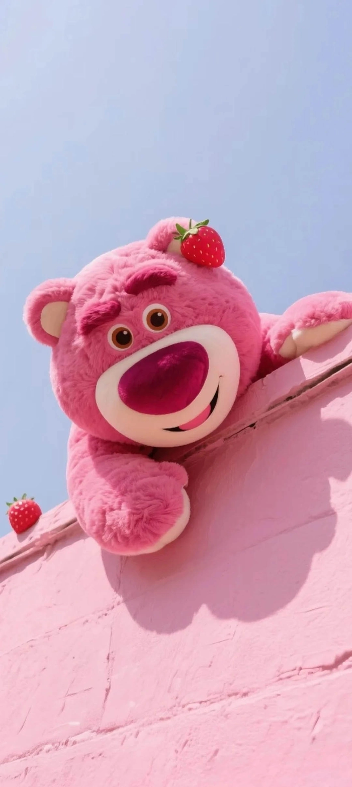 Hình nền gấu Dâu Lotso đẹp chất lượng cao