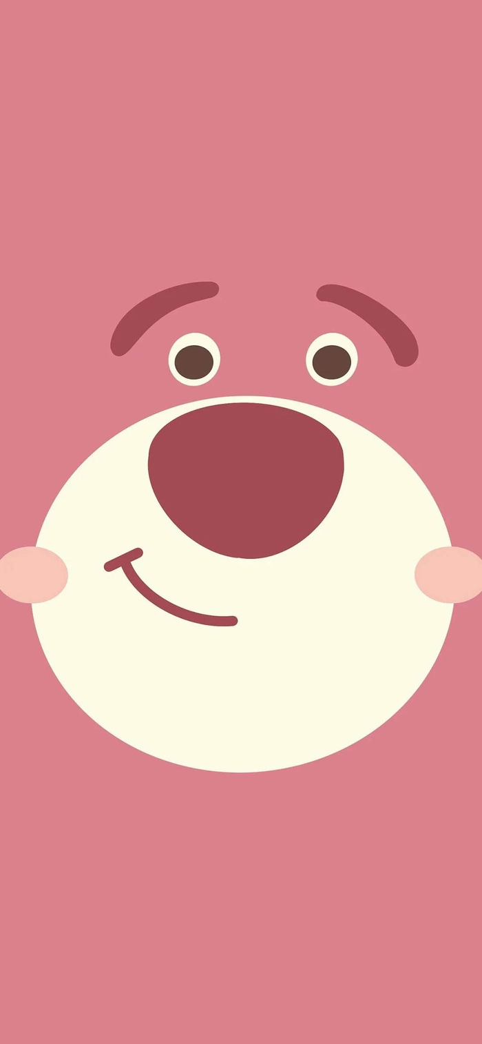 Hình nền gấu Dâu cute chibi đáng yêu