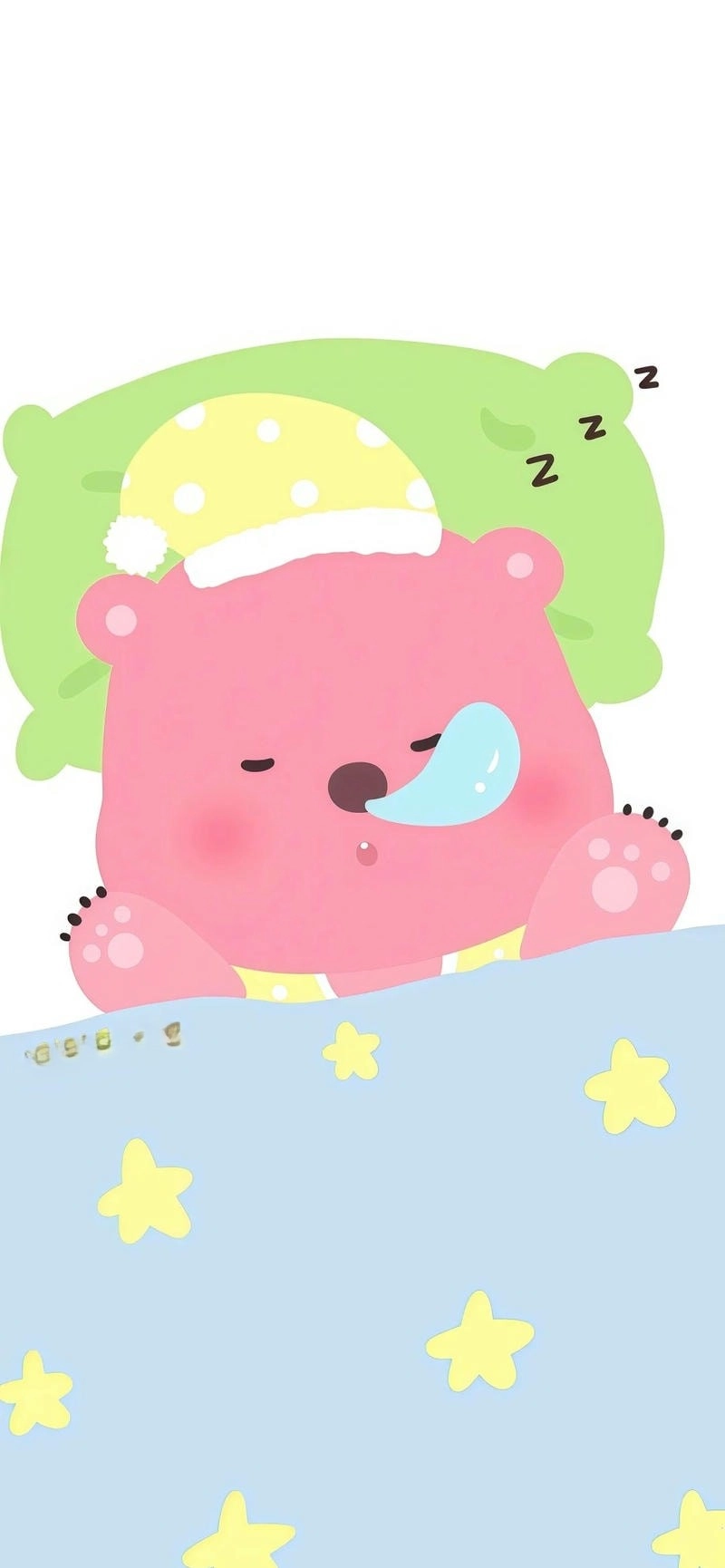Hình nền gấu Loopy cute cho điện thoại