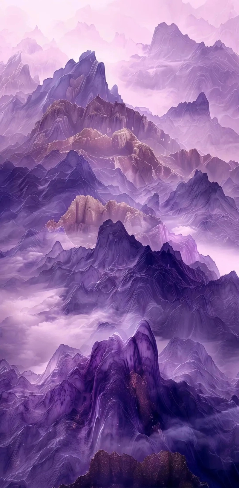 Hình nền iPhone màu tím pastel