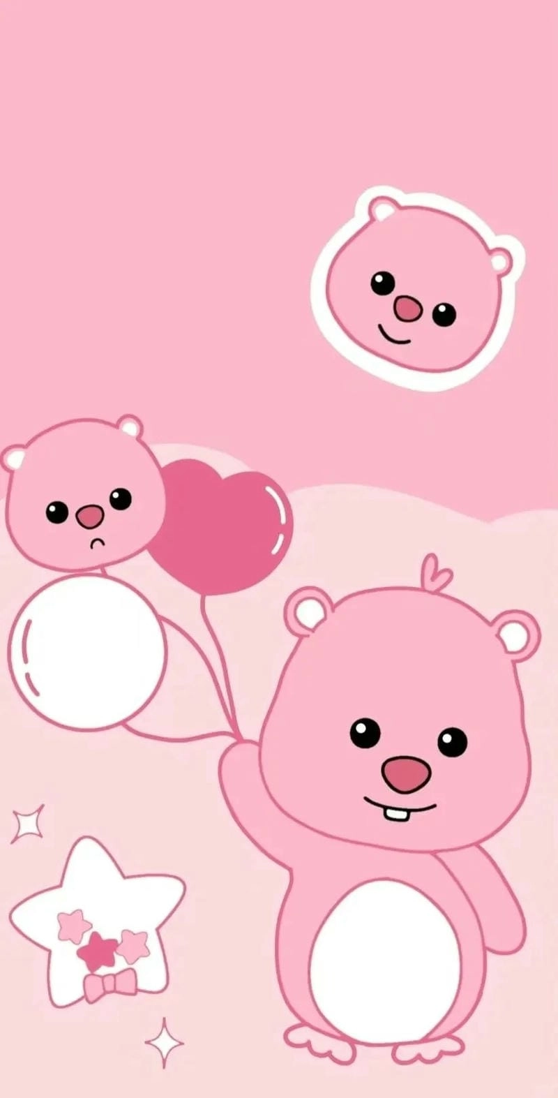 Hình nền màu hồng cute cho điện thoại