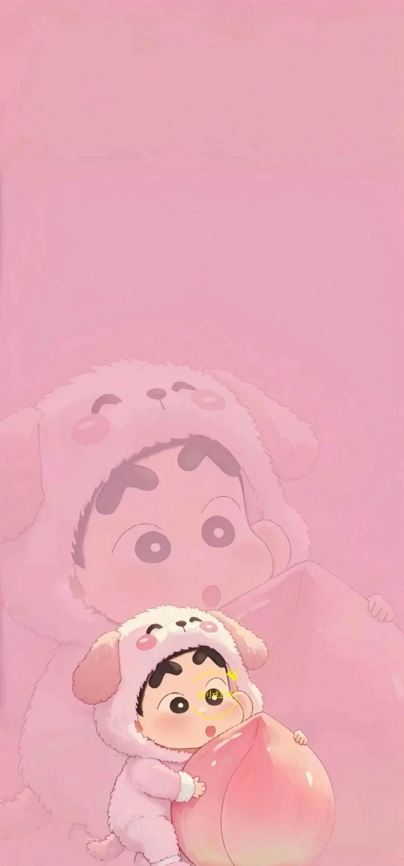 Hình nền màu hồng siêu cute cho dế yêu