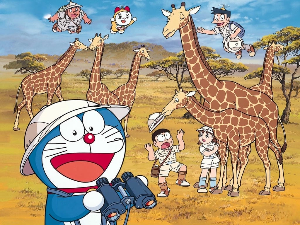 Hình nền máy tính Doremon cute dễ thương