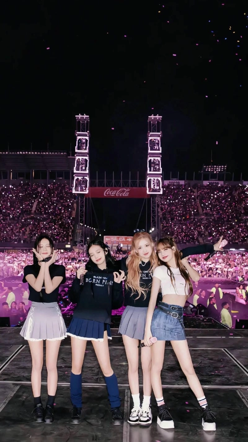 Hình nền nhóm Blackpink cute chibi