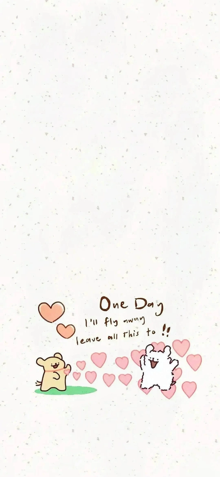 Hình nền tình yêu cute đơn giản