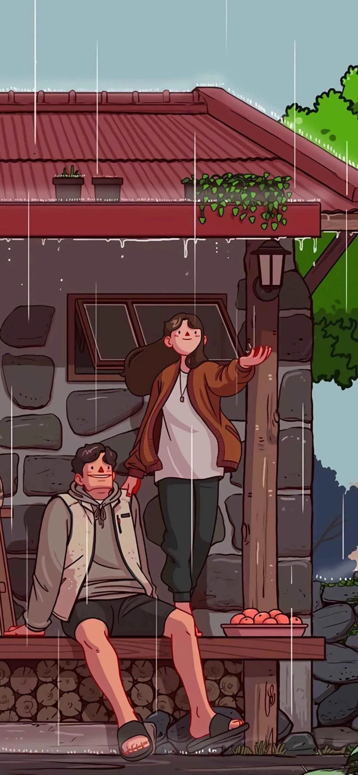 Hình nền trái tim cute tình yêu
