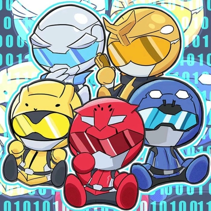 Hình siêu nhân gao chibi phong cách anime