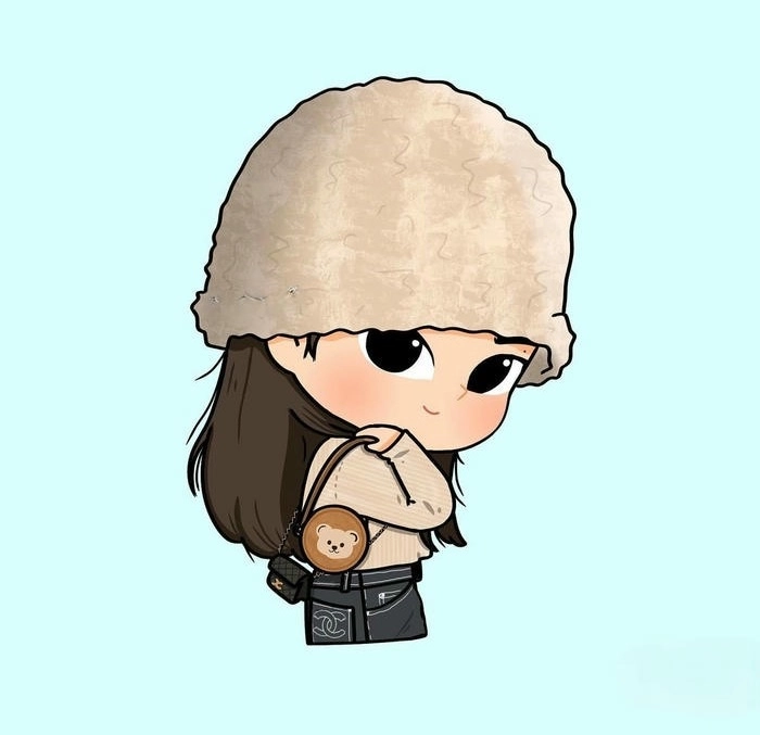 Jennie chibi BLACKPINK với style thời trang mini