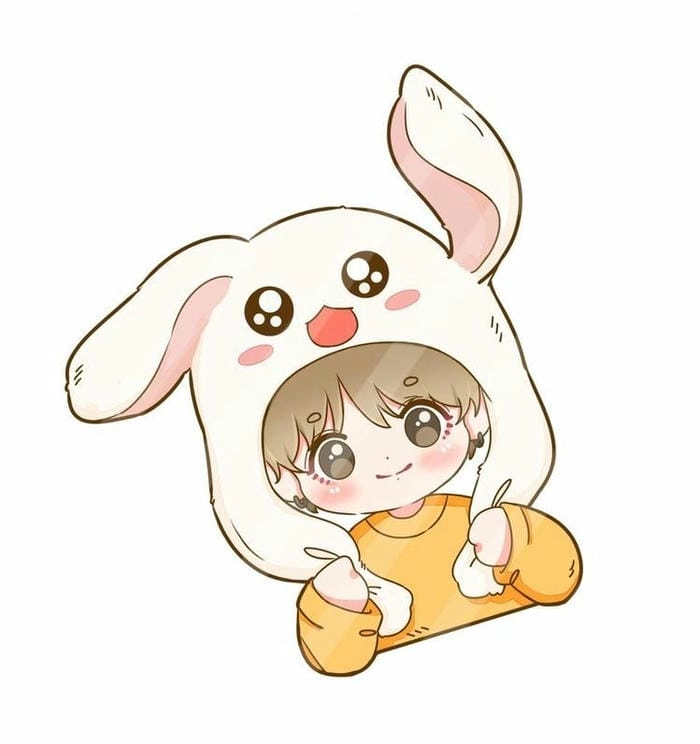 Jungkook baby chibi cute