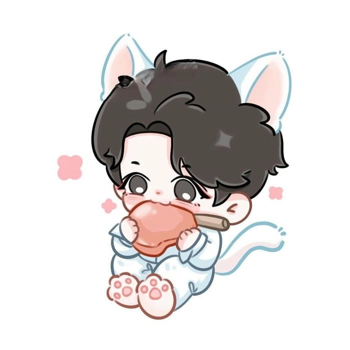 Jungkook chibi dễ thương hết nấc