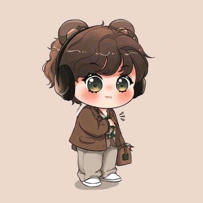 Jungkook chibi phong cách Hàn