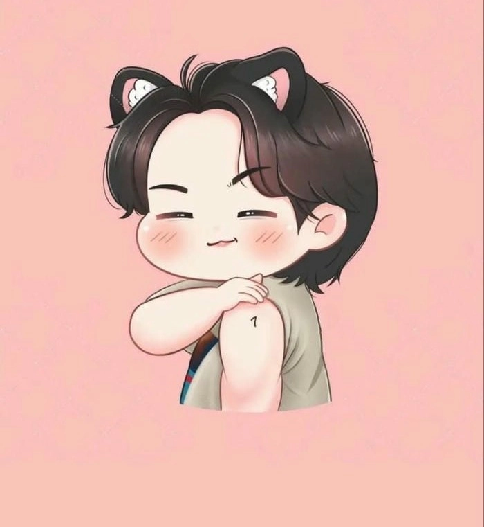 Jungkook chibi trong concept stage