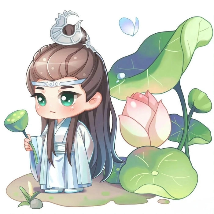Lam Trạm chibi mắt to tròn