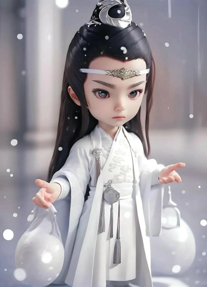 Lam Trạm chibi phong cách anime