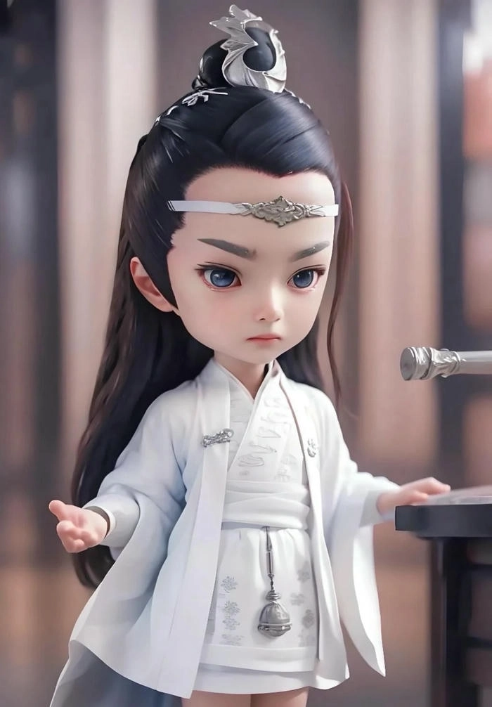 Lam Trạm chibi trong Ma Đạo Tổ Sư