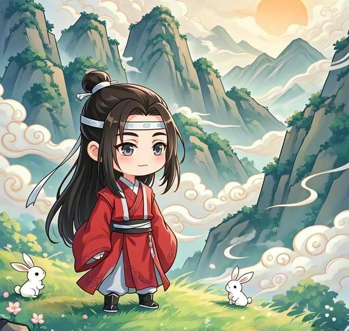 Lam Vong Cơ chibi ngọt ngào