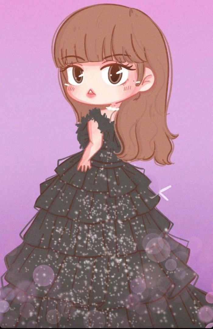 Lisa chibi cute được fan yêu thích